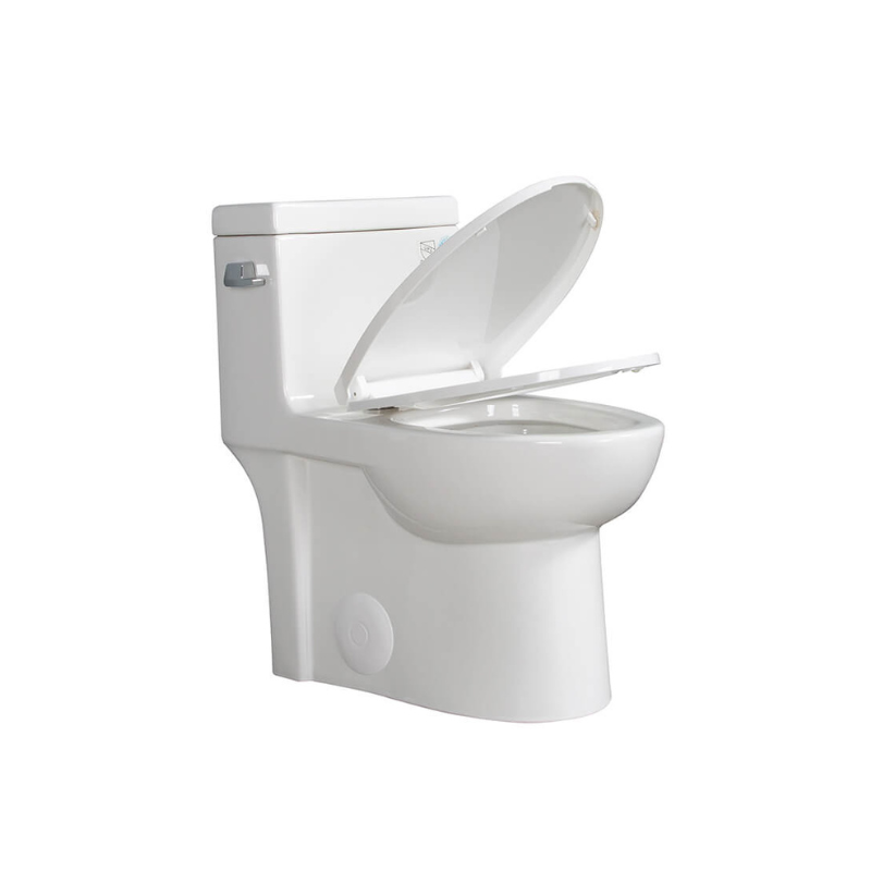 1.28 GPF 1-Piece Elongated Smart Toilet with Soft-Close Seat 