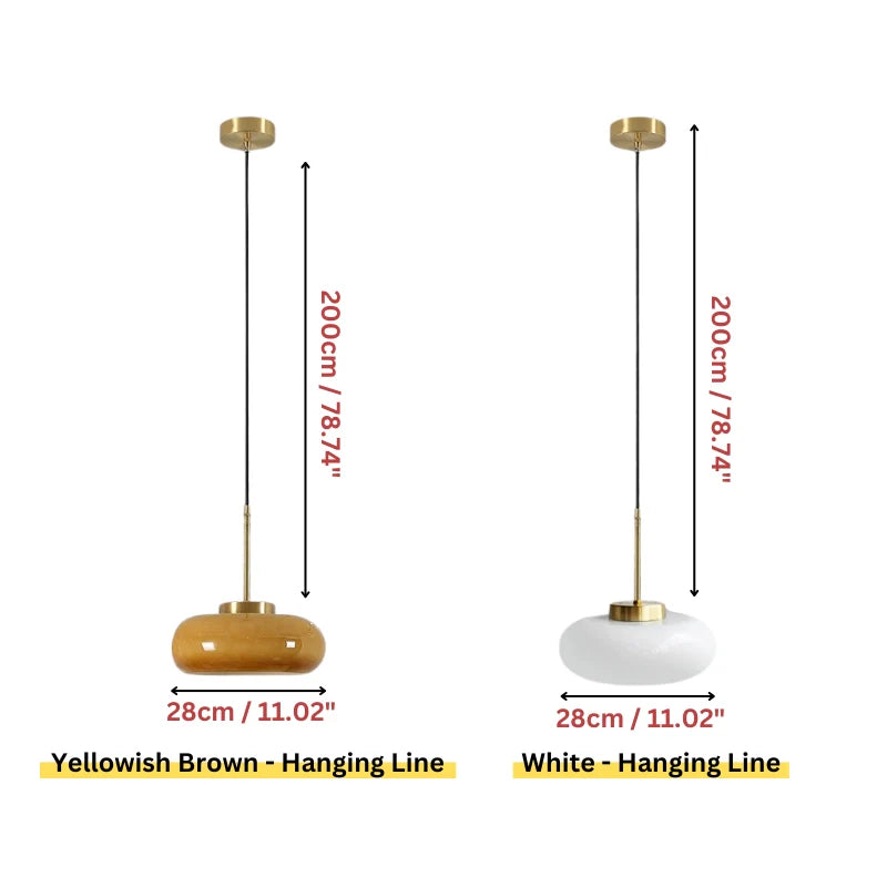 dimensions of a vintage semi flush ceiling light 