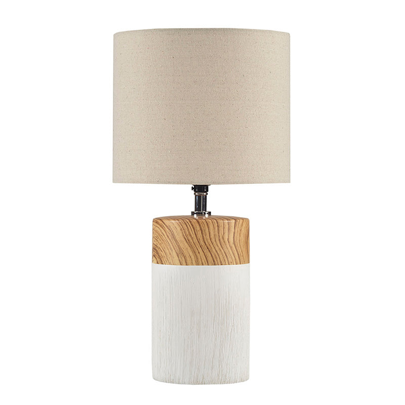 a table lamp ceramic in a white background