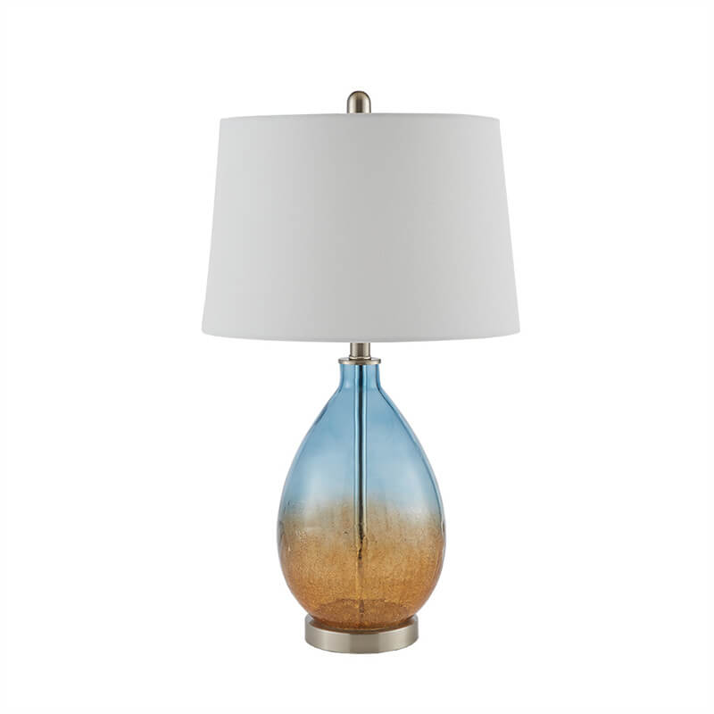 Cortina Ombre Glass Iron Table Lamp