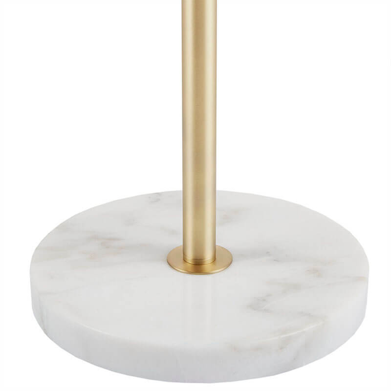 Gold Glass Marble Base Table Lamp