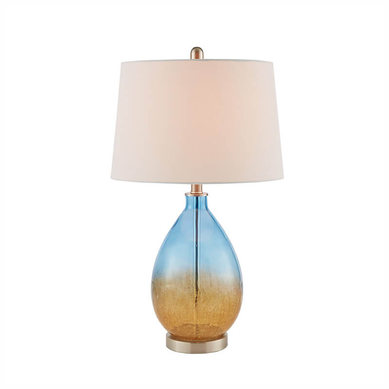 Cortina Ombre Glass Iron Table Lamp