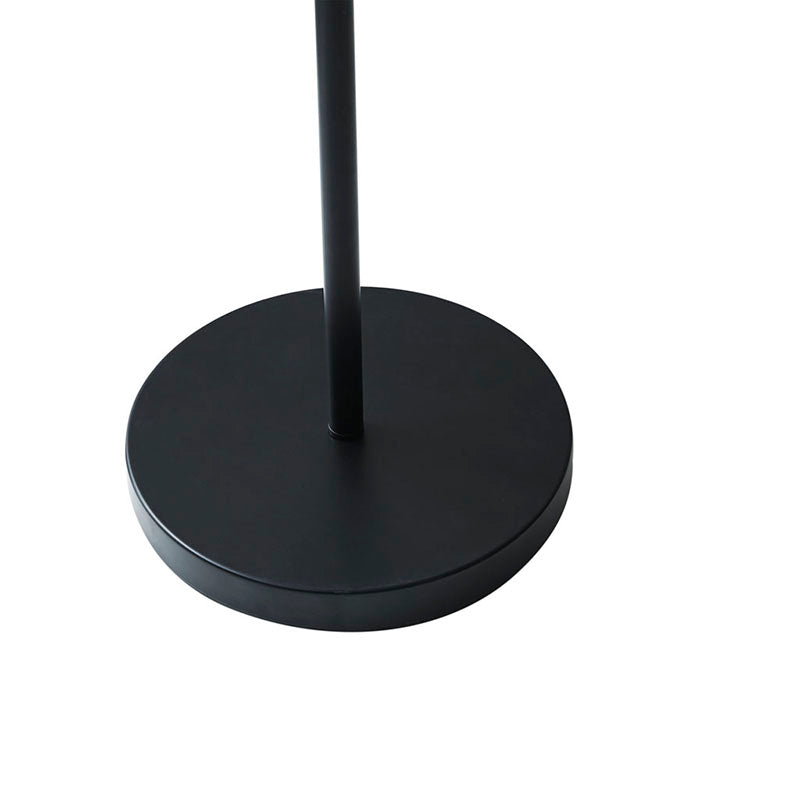 Matte Black Arched Metal Floor Lamp