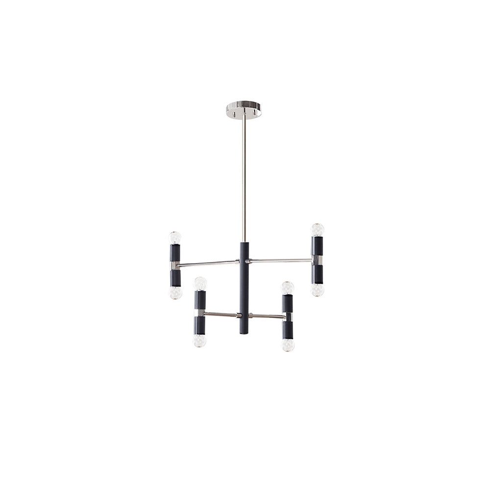 Full view of sputnik dining chandelier light