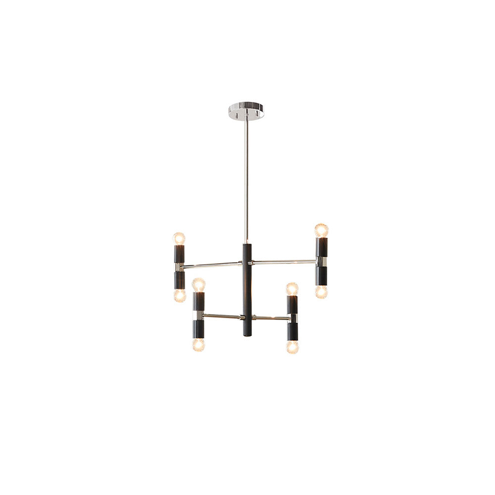 Full view of sputnik dining chandelier light