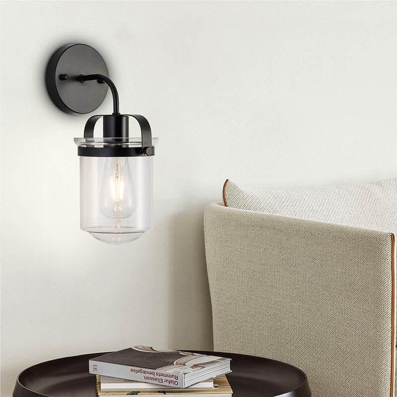 5.9" Modern Industrial 1-Light Wall Sconce