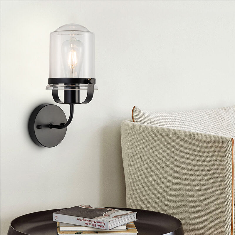 5.9" Modern Industrial 1-Light Wall Sconce