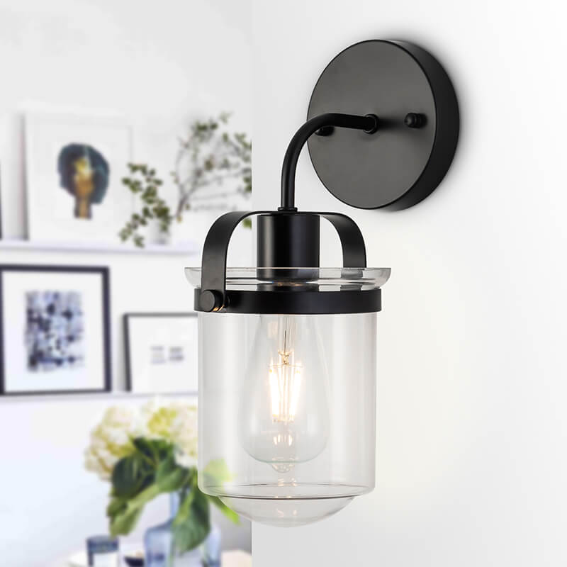 5.9" Modern Industrial 1-Light Wall Sconce