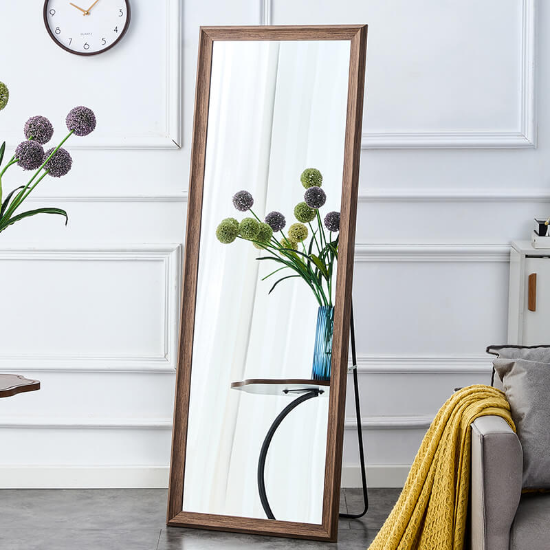 22.8"L Third Generation Decorative Floor Mirror 