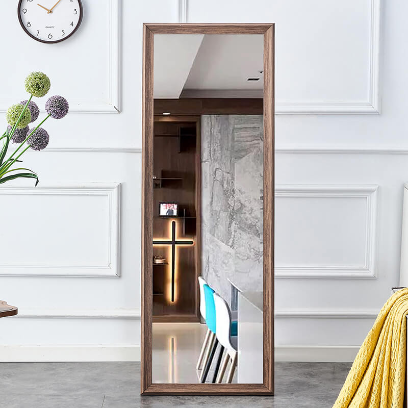 22.8"L Third Generation Decorative Floor Mirror 