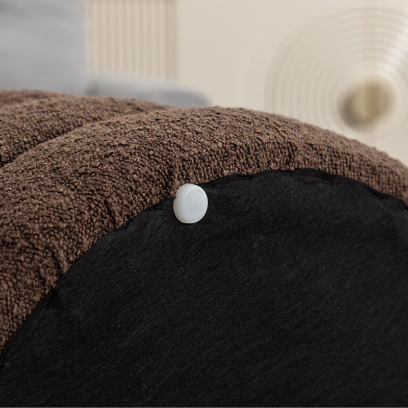 Round Storage Ottoman