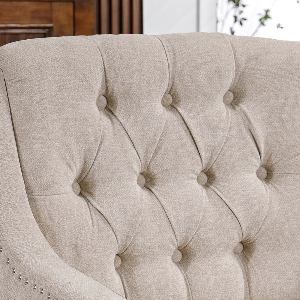 Upholstered Accent Armchair 