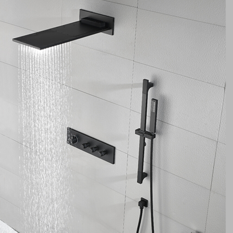 26 Luxury Square Pressure Balanced Shower System