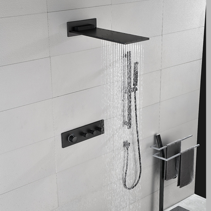 26 Luxury Square Pressure Balanced Shower System