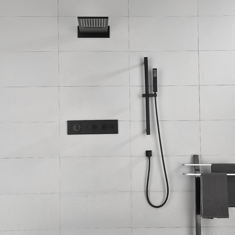 26 Luxury Square Pressure Balanced Shower System