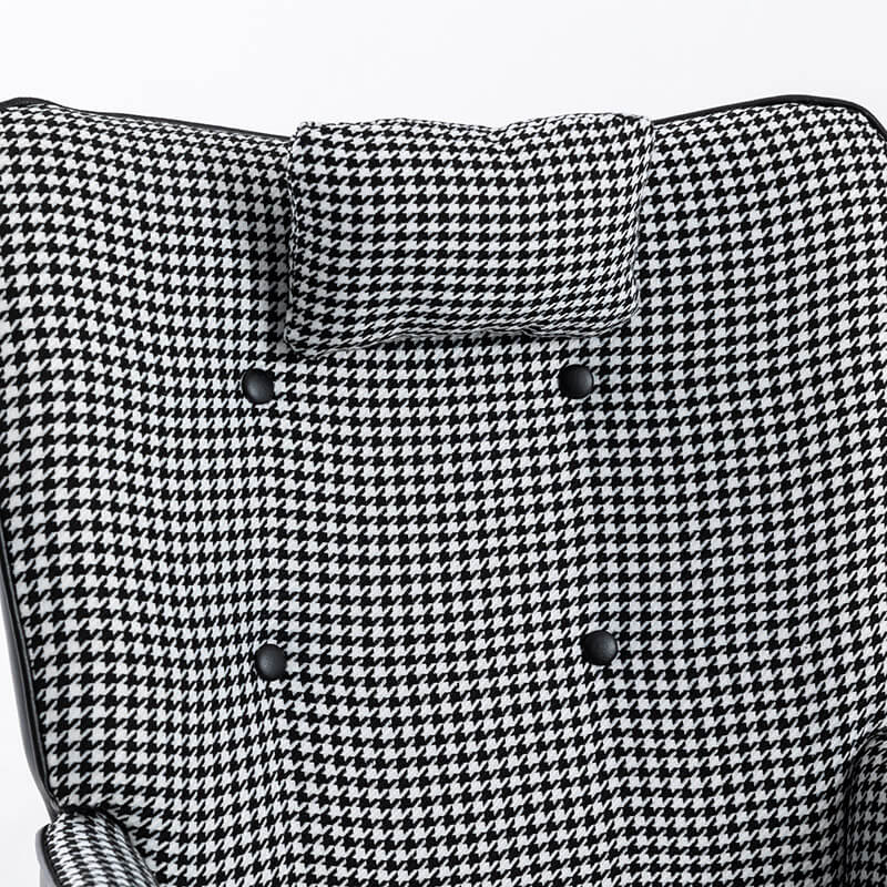 Houndstooth Rocking Chair