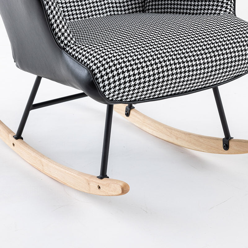 Houndstooth Rocking Chair