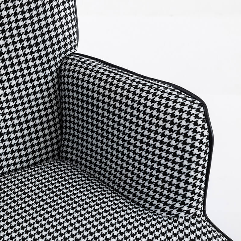 Houndstooth Rocking Chair