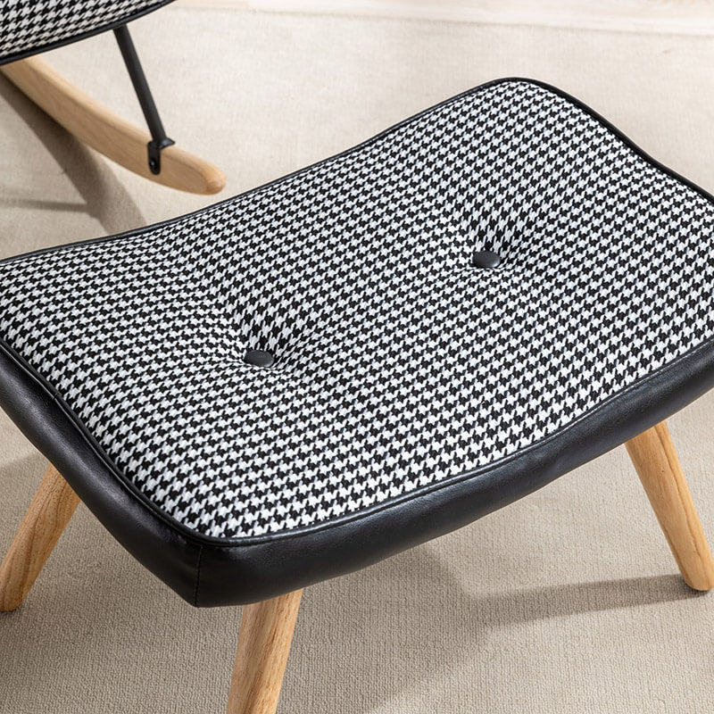 Houndstooth Rocking Chair