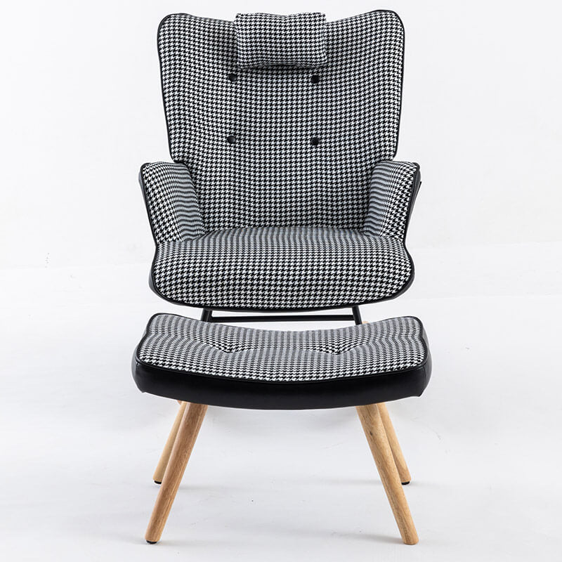 Houndstooth Rocking Chair