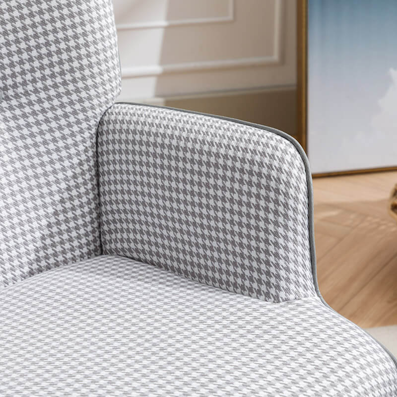 Houndstooth Rocking Chair