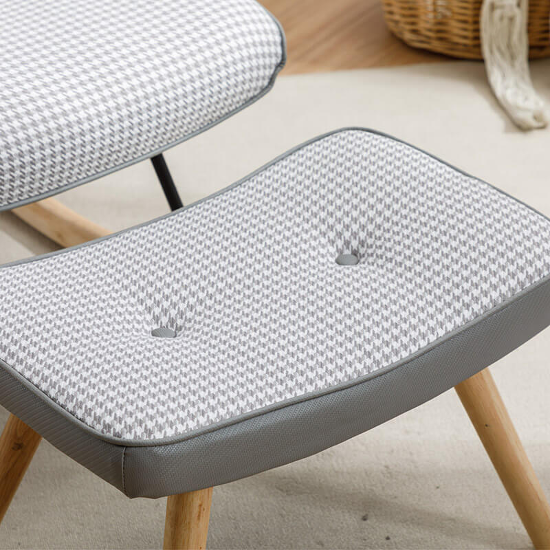 Houndstooth Rocking Chair