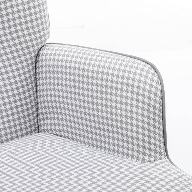 Houndstooth Rocking Chair