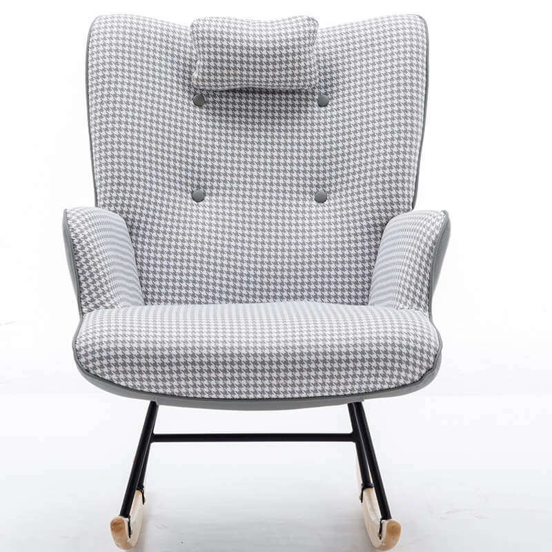 Houndstooth Rocking Chair