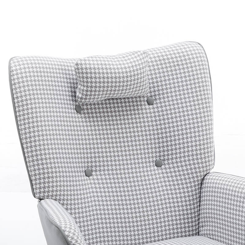 Houndstooth Rocking Chair