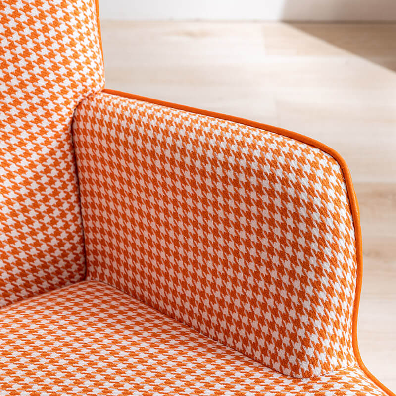 Houndstooth Rocking Chair