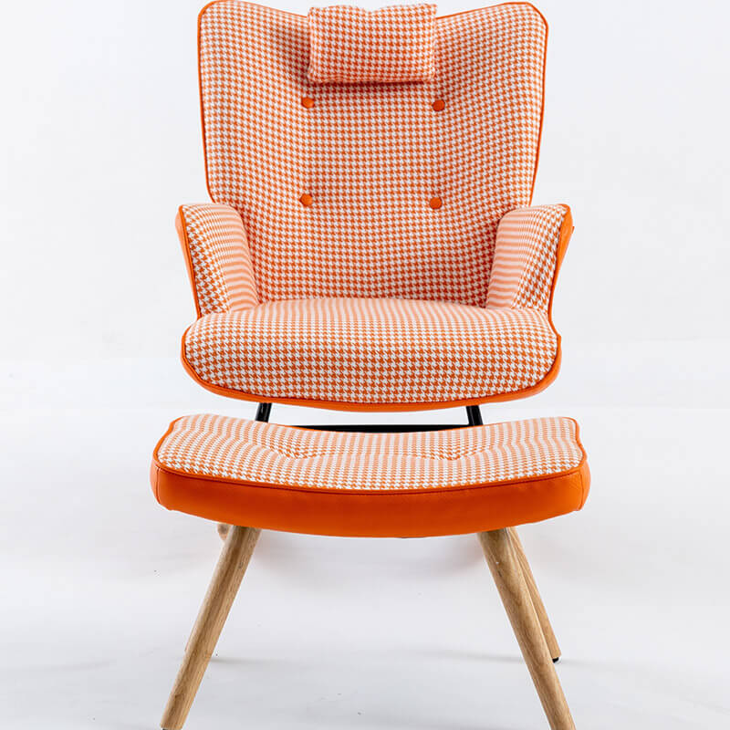 Houndstooth Rocking Chair