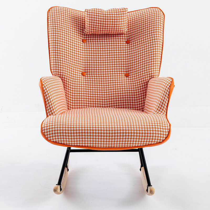 Houndstooth Rocking Chair