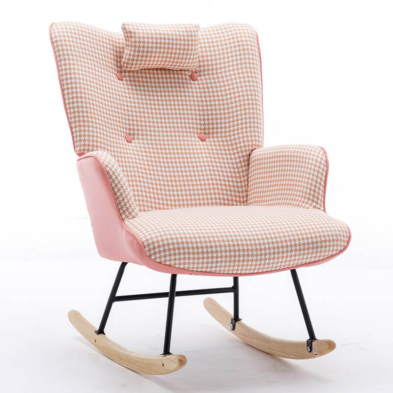 Houndstooth Rocking Chair