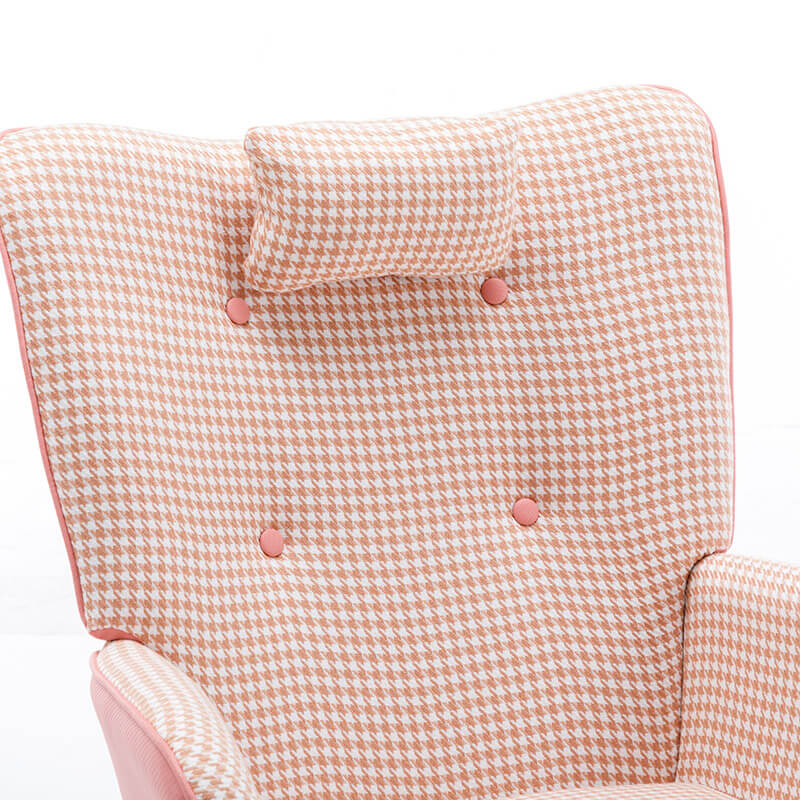 Houndstooth Rocking Chair