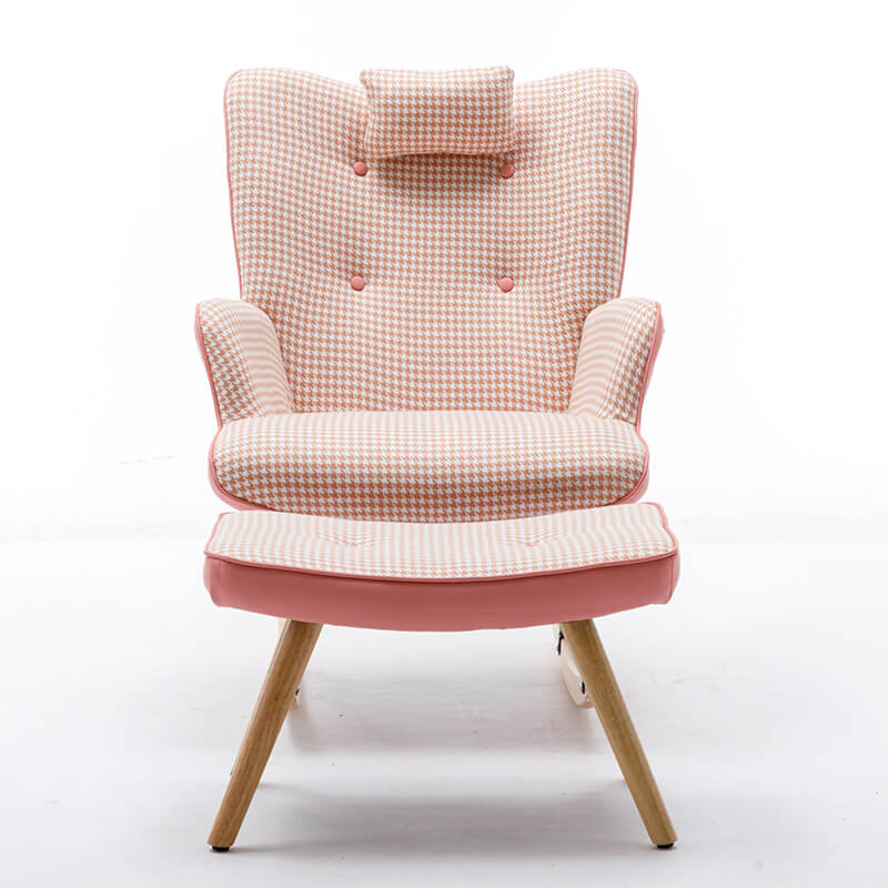 Houndstooth Rocking Chair