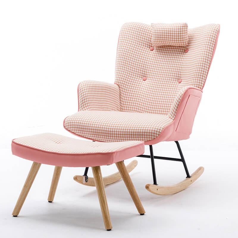 Houndstooth Rocking Chair