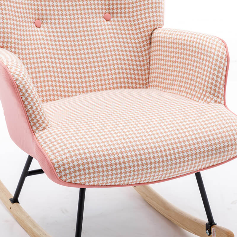 Houndstooth Rocking Chair