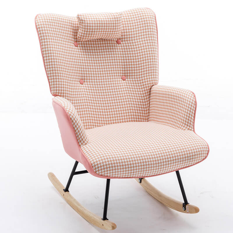 Houndstooth Rocking Chair