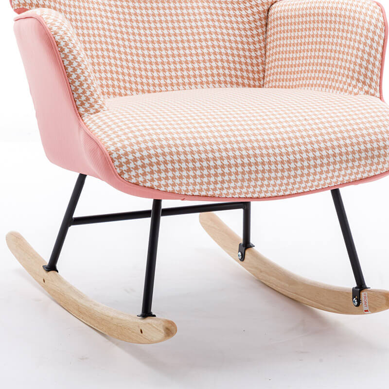 Houndstooth Rocking Chair