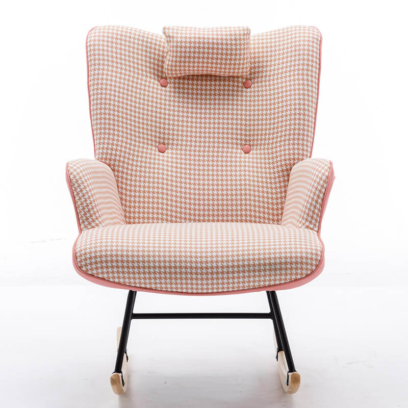 Houndstooth Rocking Chair