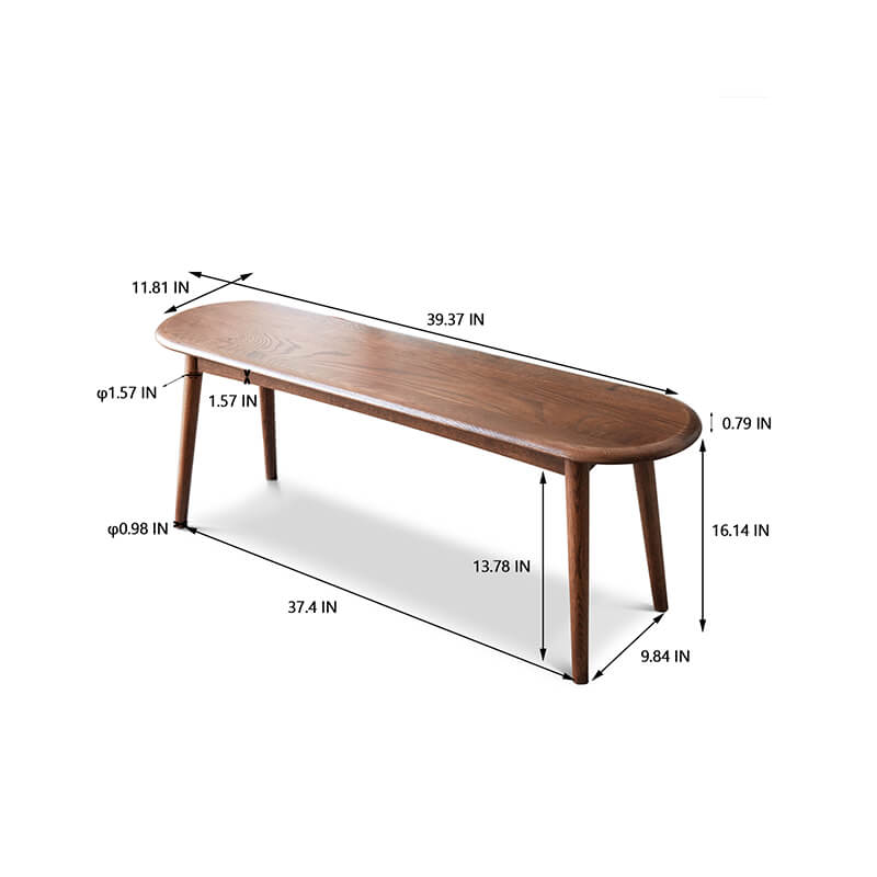 Wood Dining Bench