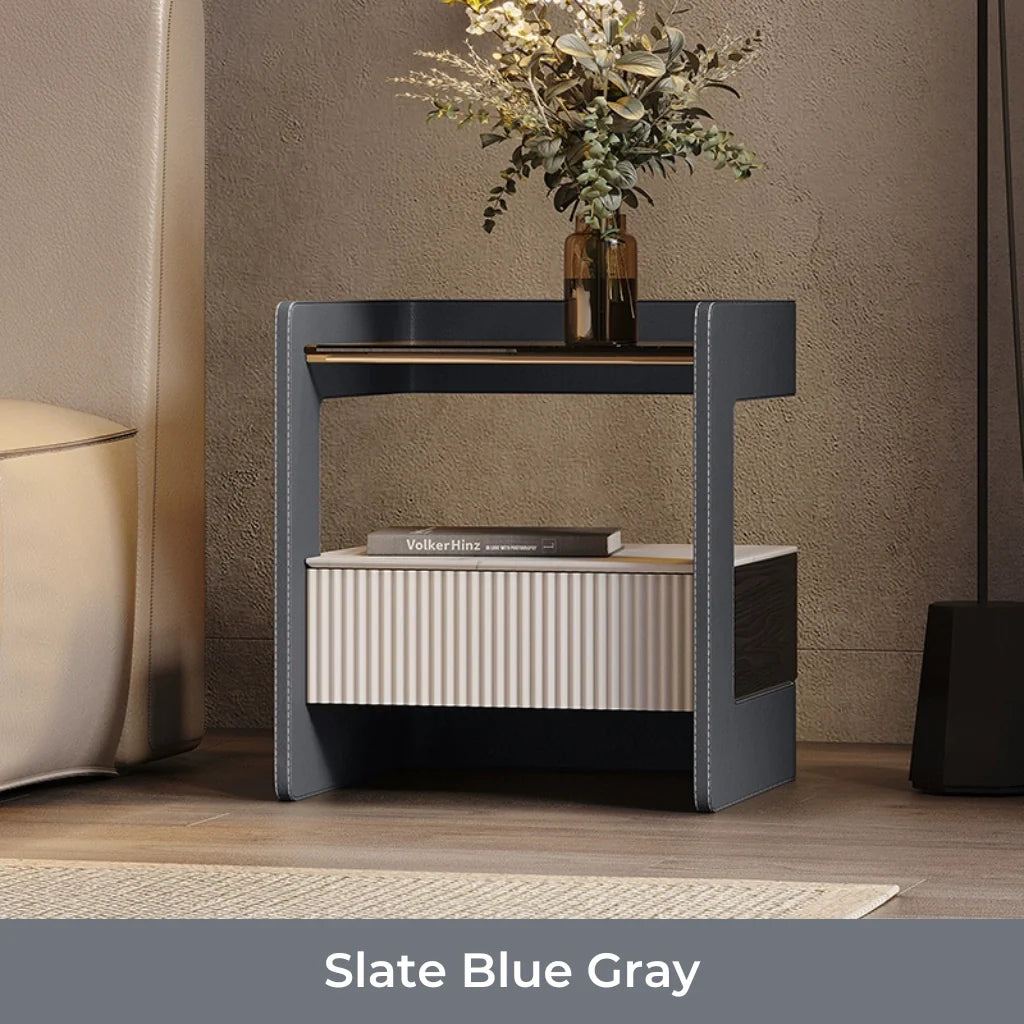 Modern blue nightstand image