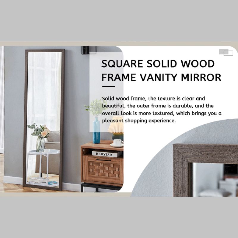 square solid wood frame 