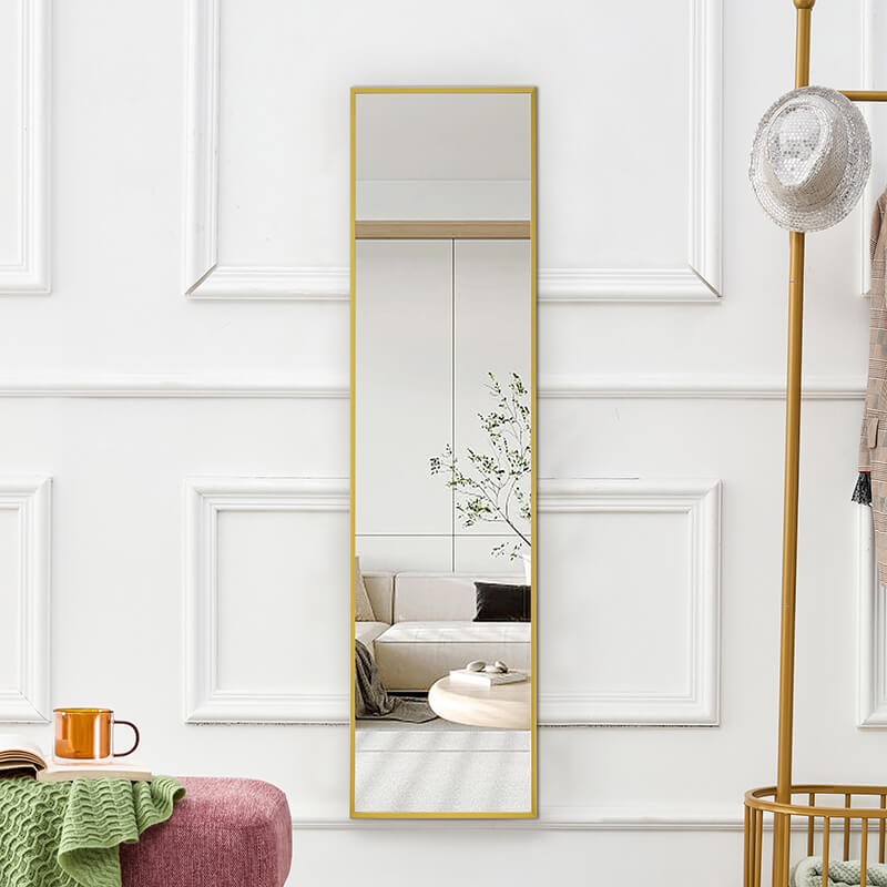 63" Decorative Freestanding and Wall-Mount Full-Length Mirror 