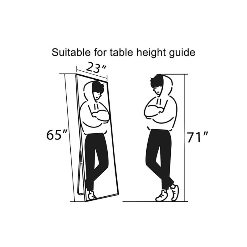 A suitable height guide 