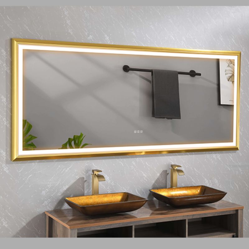 Gold Framed Anti-Fog LED Bathroom Mirror.jpg