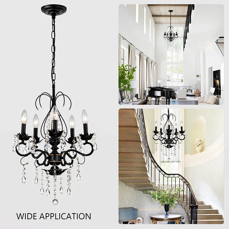 Wide Application of Crystal Glass Kitchen Pendant Light