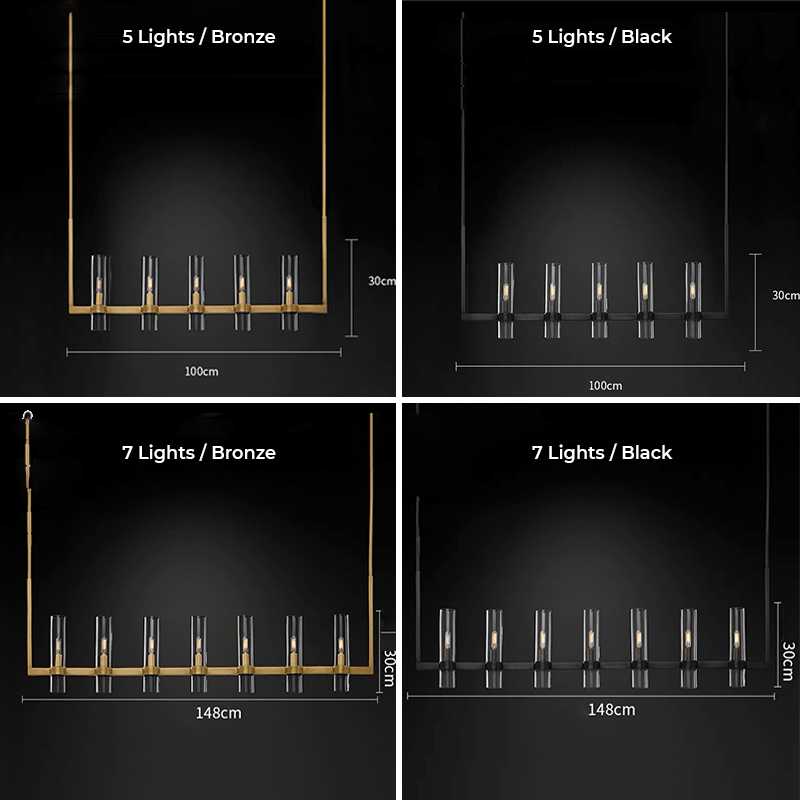 dimensions of a dining room chandelier