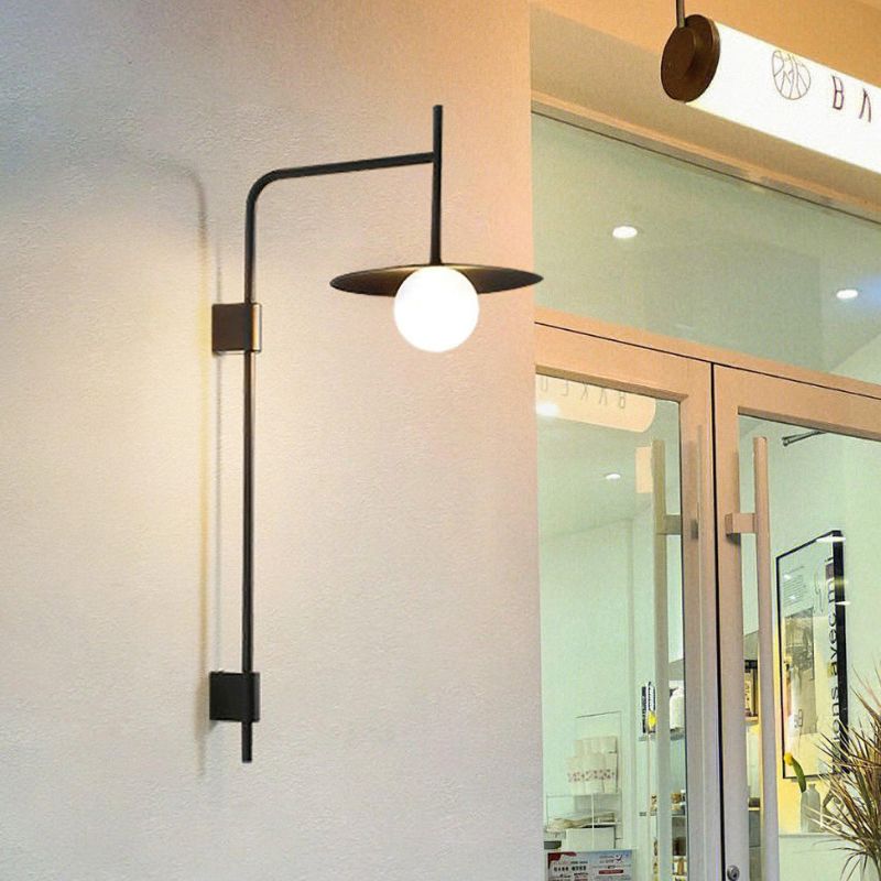 a plug in lamps for walls in a modern living area