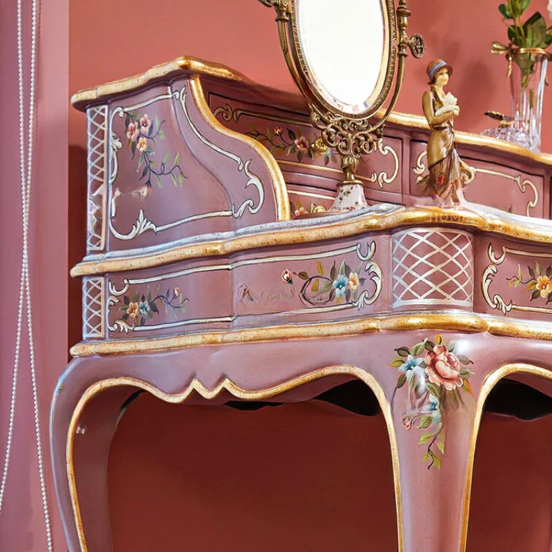 French Makeup Vanity